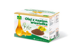 Zimnotłoczony olej z nasion wiesiołka FIT 3 g 40 kaspułek