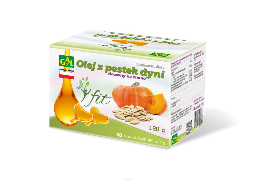 Olej z pestek dyni FIT 40 kapsułek